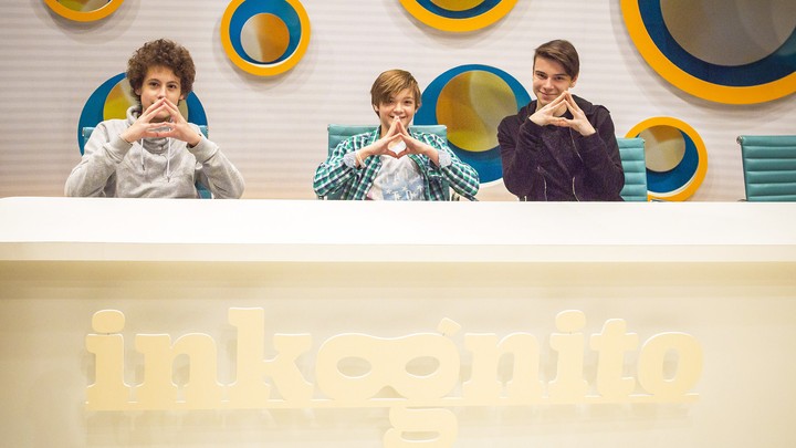 Naši chalani na návšteve v štúdiu Inkognita